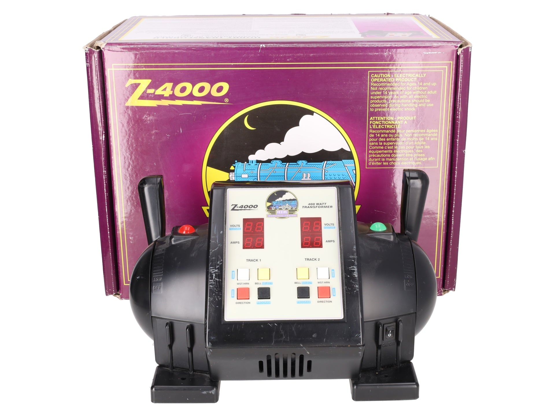 MTH 40-4000 O Z-4000 400W Dual Control Transformer EX/Box