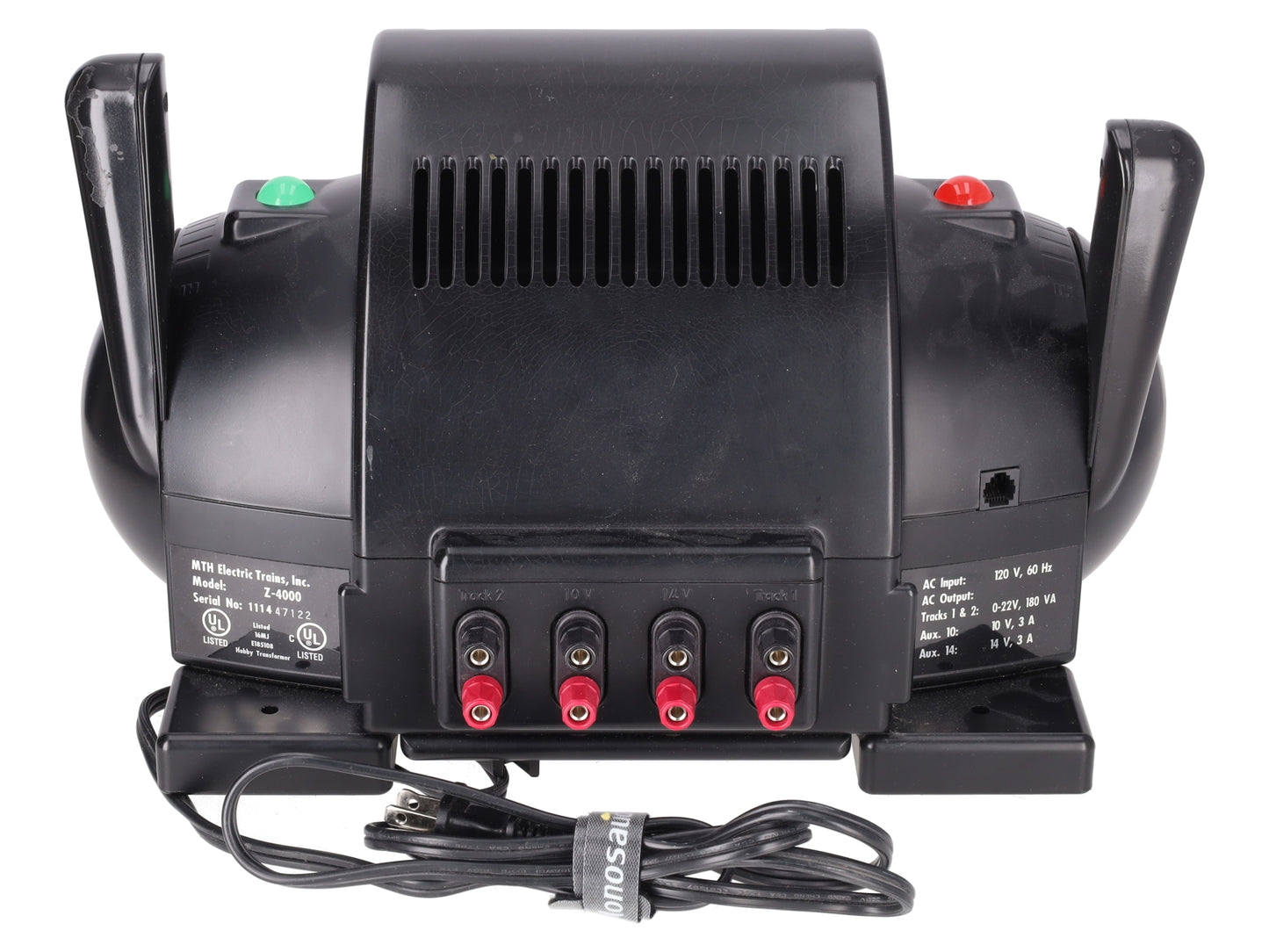 MTH 40-4000 O Z-4000 400W Dual Control Transformer EX/Box