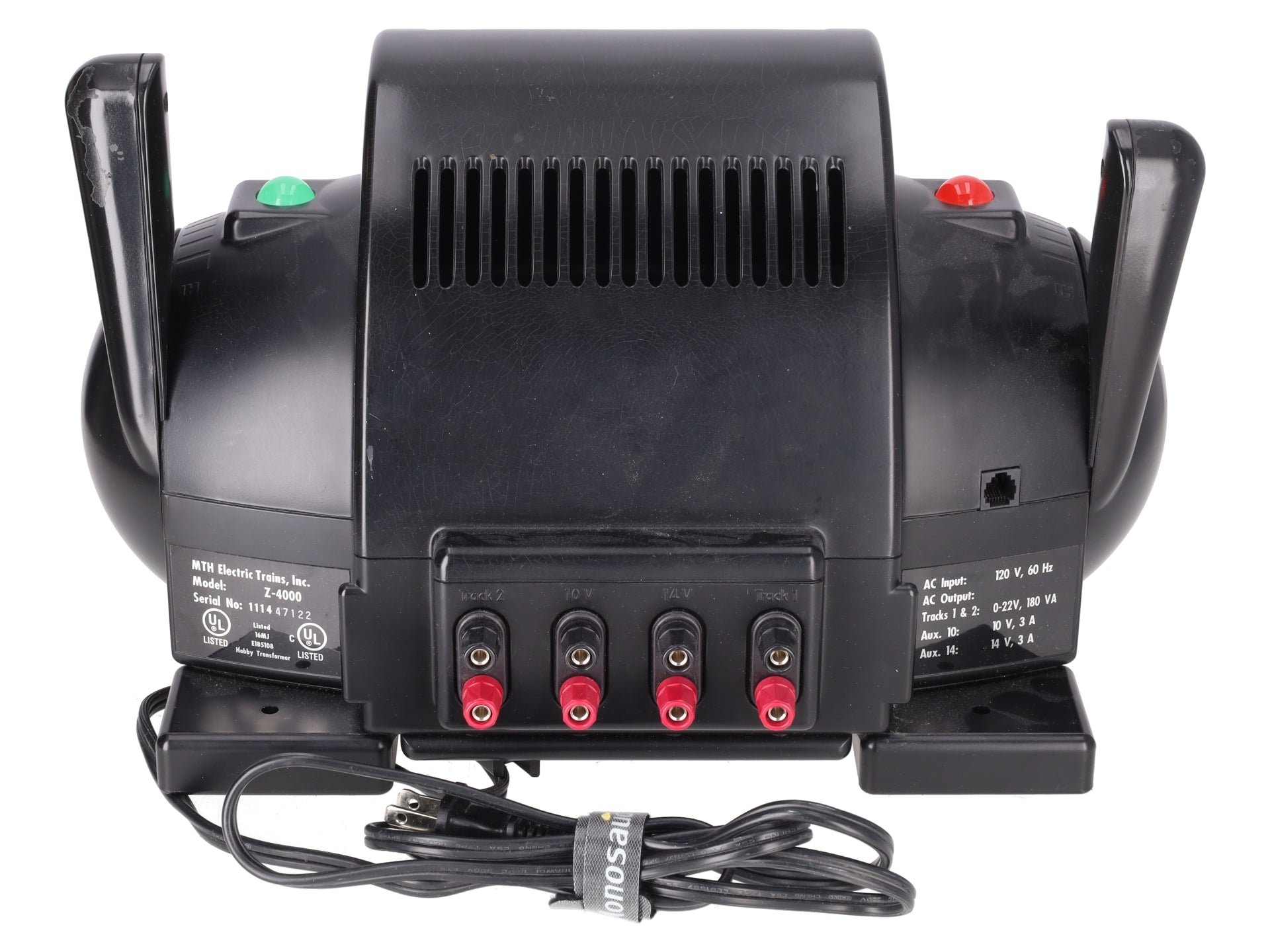 MTH 40-4000 O Z-4000 400W Dual Control Transformer EX/Box