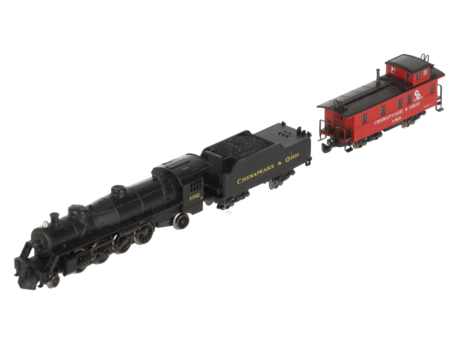 Marklin 88812 Z C&O American Mikado Steam Locomotive with a Tender & Caboose LN/Box