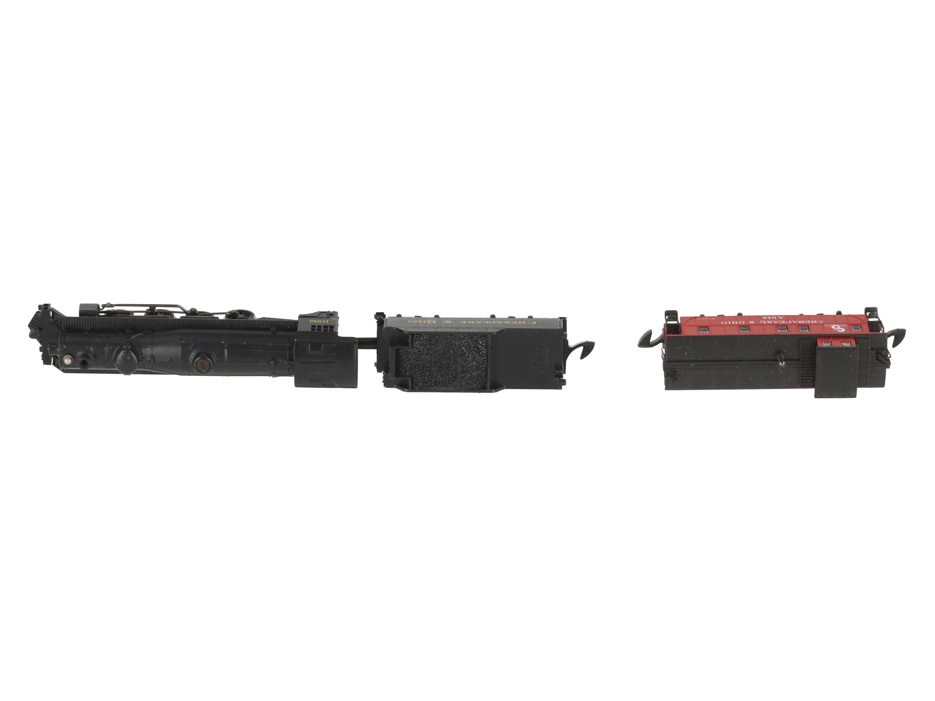 Marklin 88812 Z C&O American Mikado Steam Locomotive with a Tender & Caboose LN/Box
