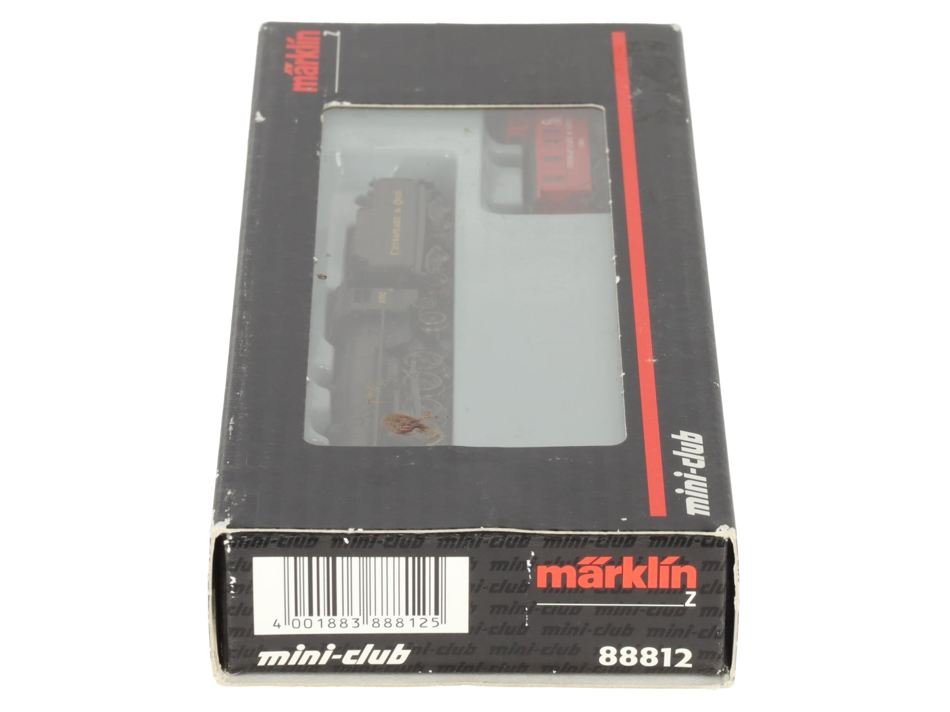 Marklin 88812 Z C&O American Mikado Steam Locomotive with a Tender & Caboose LN/Box