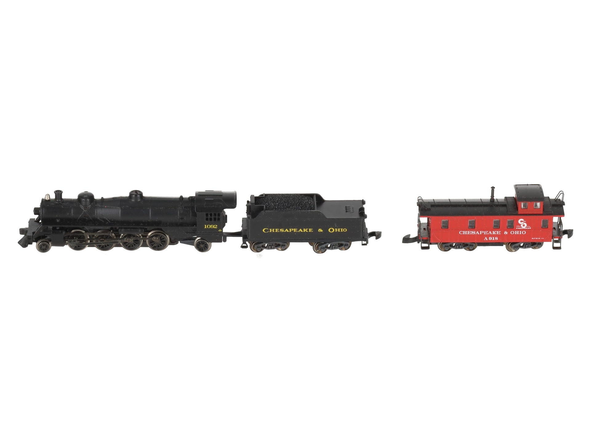 Marklin 88812 Z C&O American Mikado Steam Locomotive with a Tender & Caboose LN/Box