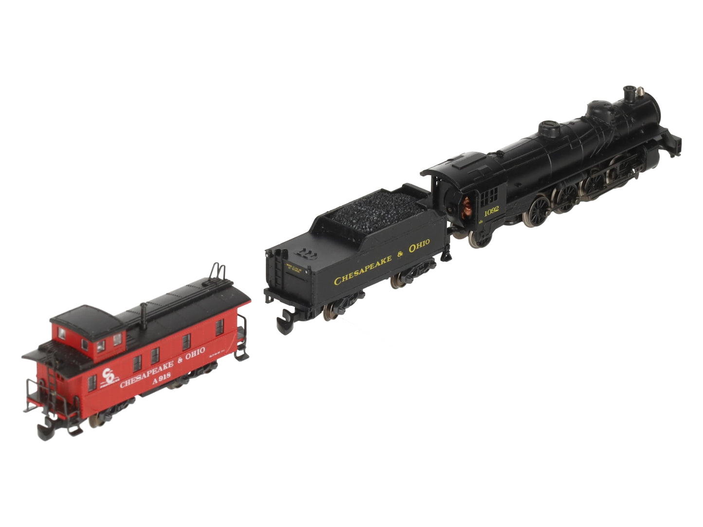 Marklin 88812 Z C&O American Mikado Steam Locomotive with a Tender & Caboose LN/Box