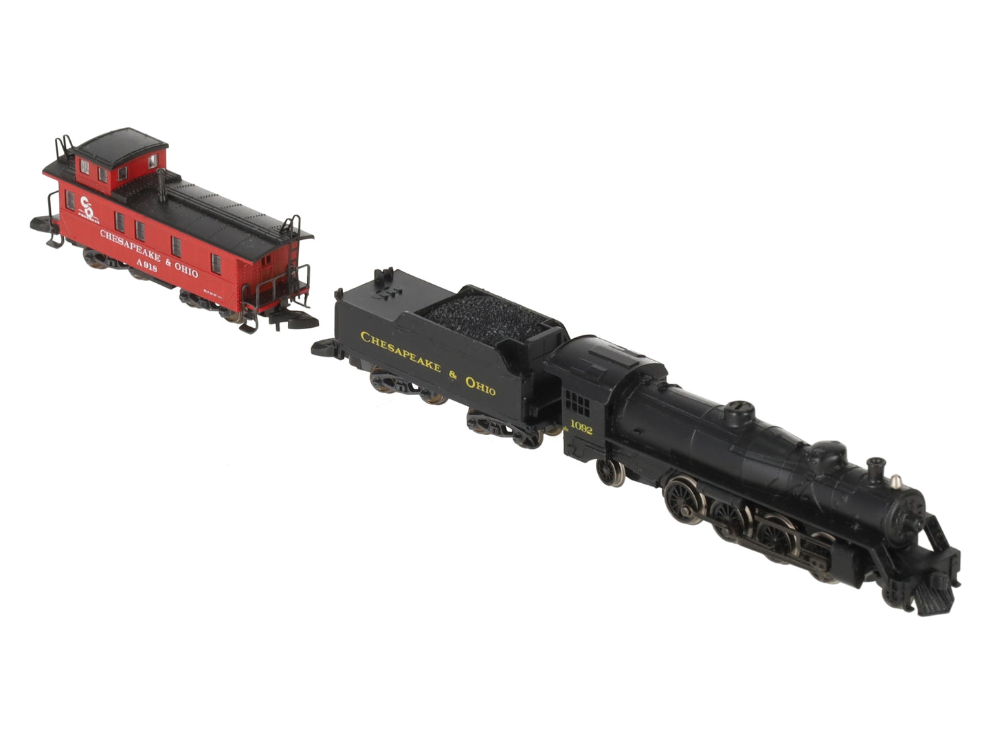 Marklin 88812 Z C&O American Mikado Steam Locomotive with a Tender & Caboose LN/Box