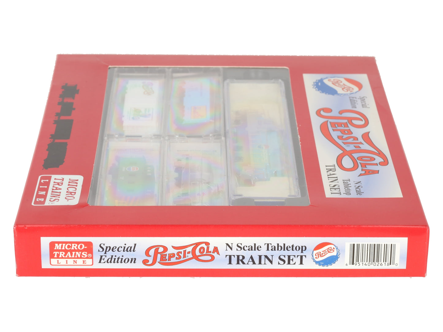 Micro-Trains N Scale Pepsi-Cola Table Top Railroad Set (Special Edition Series) EX/Box