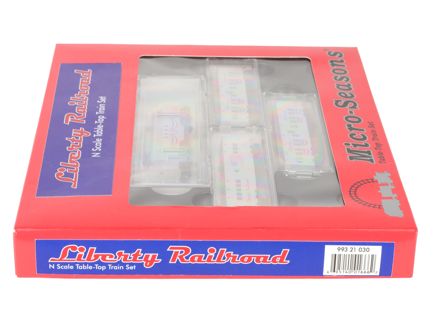 Micro-Trains 99321030 Liberty Railroad N Gauge Table Top Train Set LN/Box