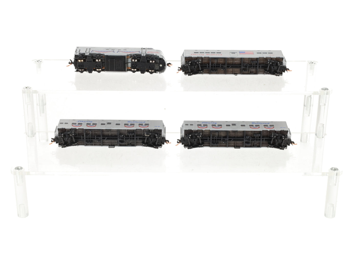 Micro-Trains 99321030 Liberty Railroad N Gauge Table Top Train Set LN/Box