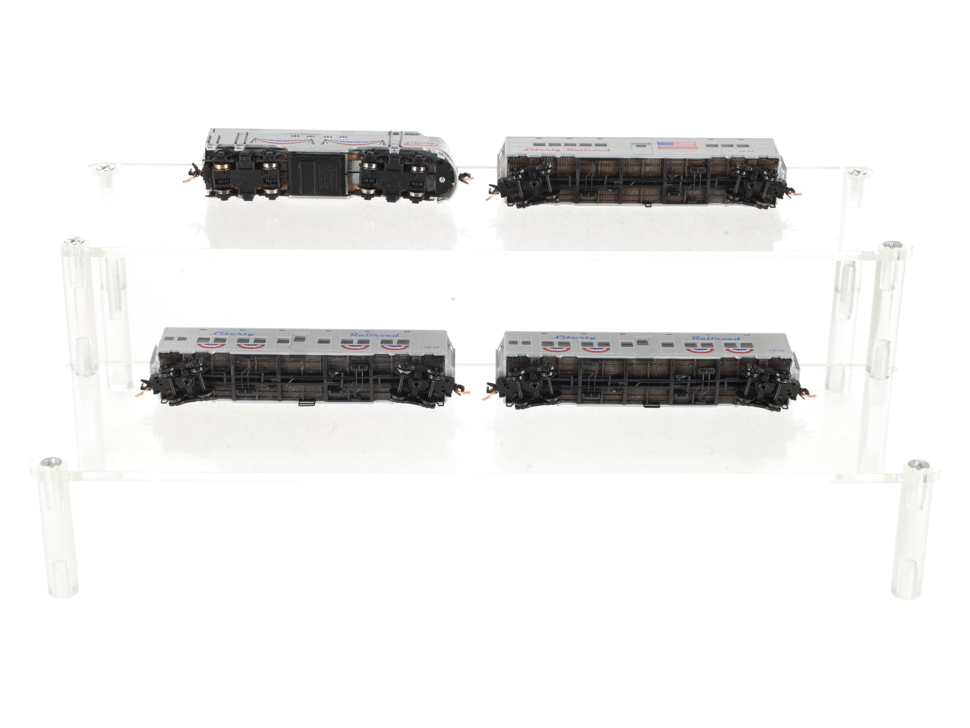 Micro-Trains 99321030 Liberty Railroad N Gauge Table Top Train Set LN/Box