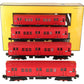 MTH 30-2392-1 O Gauge MTA Redbird R-17 4-Car Subway Set with Proto-Sound 2.0 EX/Box
