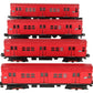MTH 30-2392-1 O Gauge MTA Redbird R-17 4-Car Subway Set with Proto-Sound 2.0 EX/Box