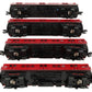 MTH 30-2392-1 O Gauge MTA Redbird R-17 4-Car Subway Set with Proto-Sound 2.0 EX/Box