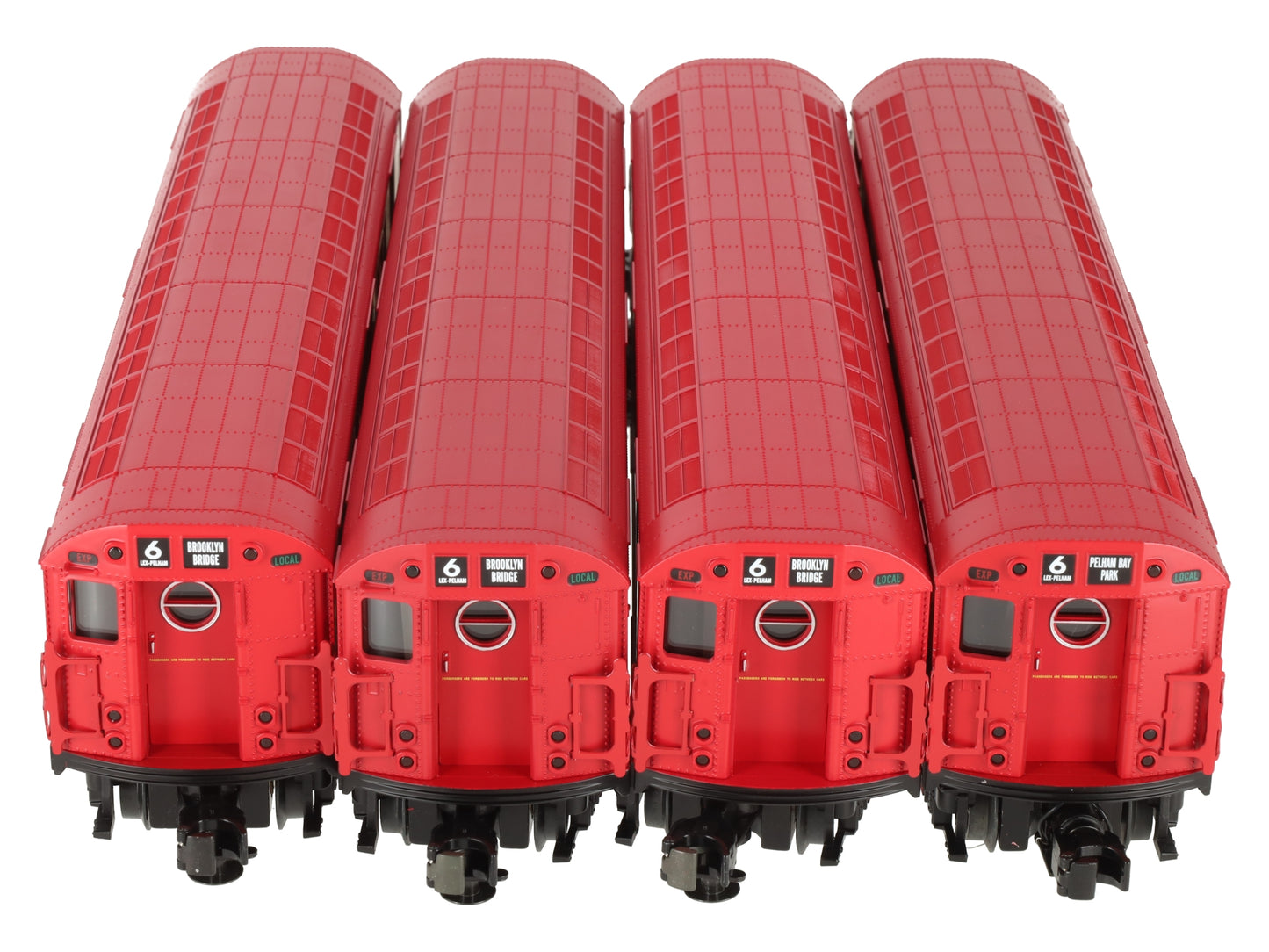 MTH 30-2392-1 O Gauge MTA Redbird R-17 4-Car Subway Set with Proto-Sound 2.0 EX/Box