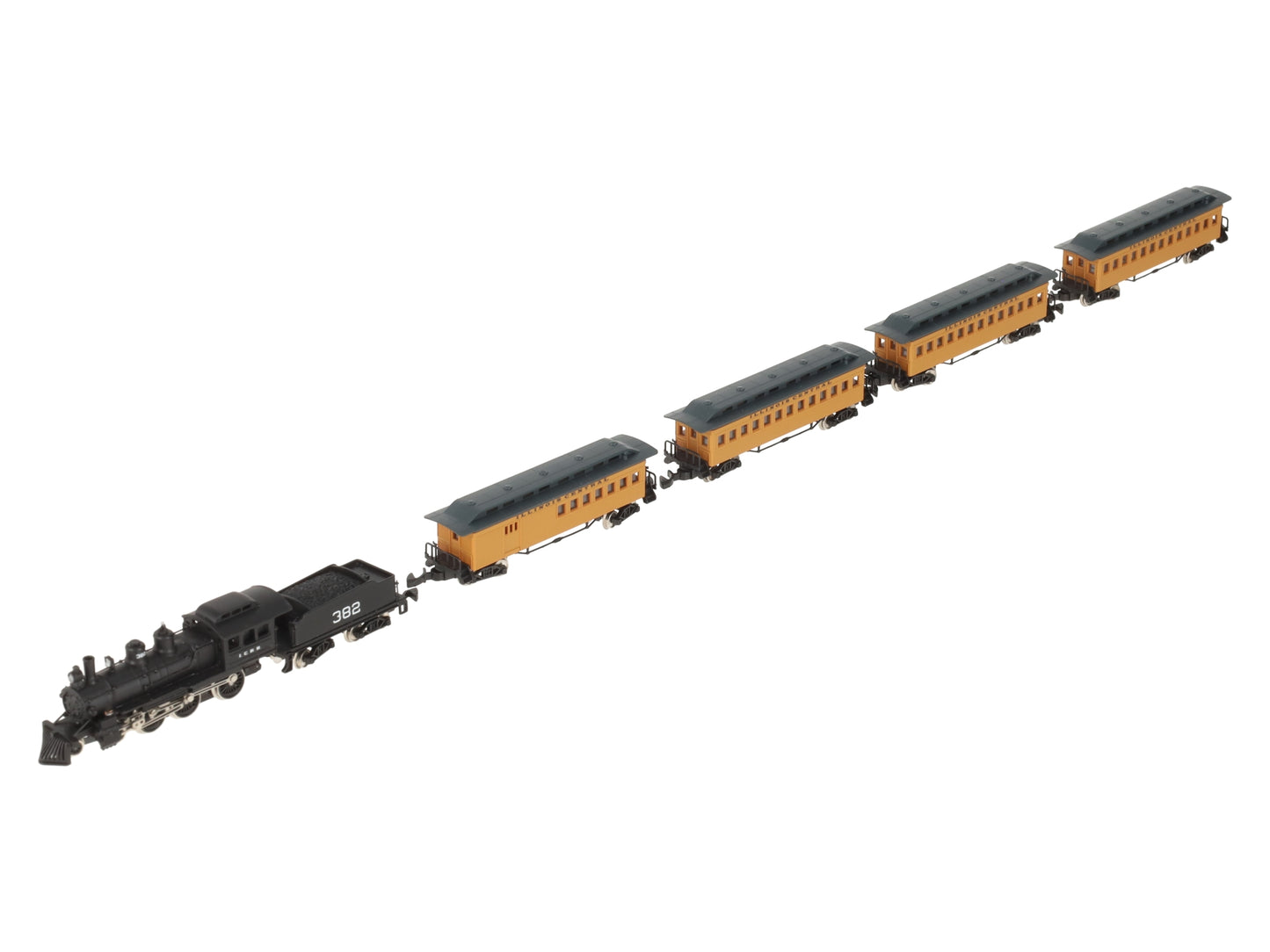 Marklin 81419 20th Anniv. Z Scale Illinois Central Steam Passenger Train Set LN/Box