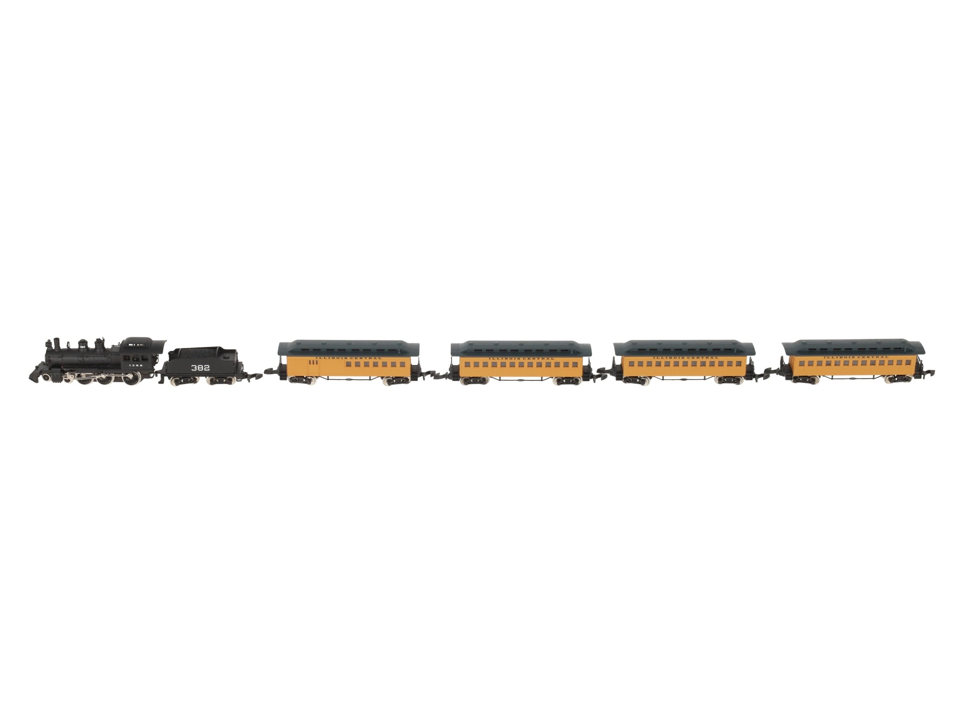 Marklin 81419 20th Anniv. Z Scale Illinois Central Steam Passenger Train Set LN/Box