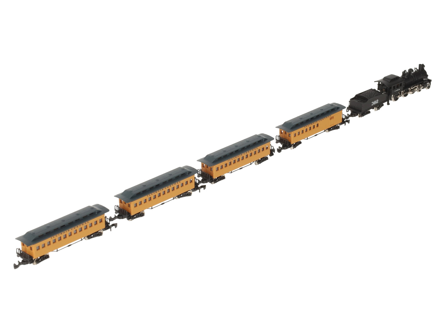 Marklin 81419 20th Anniv. Z Scale Illinois Central Steam Passenger Train Set LN/Box