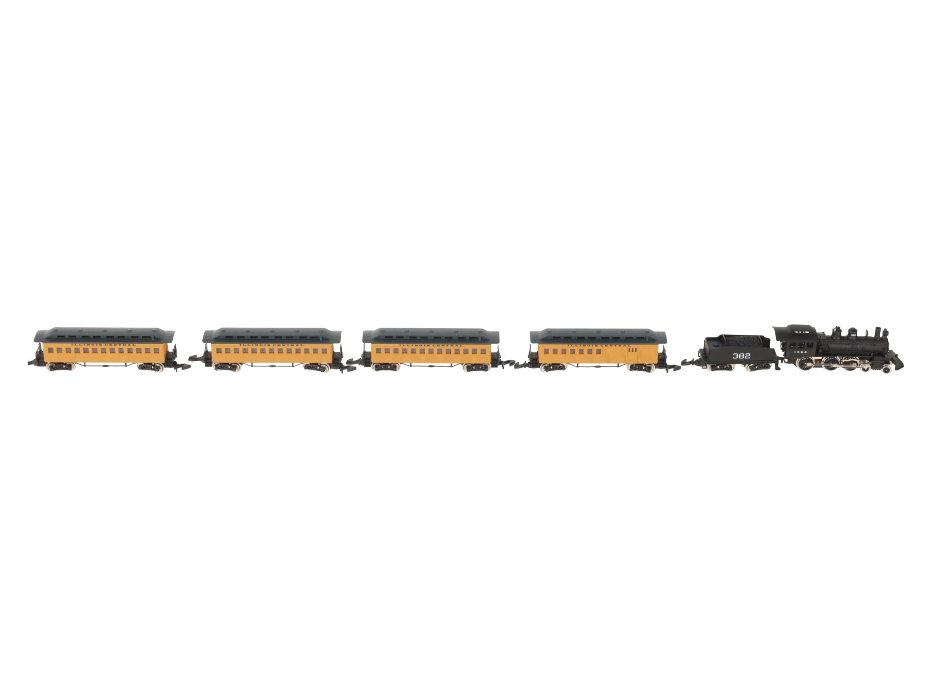 Marklin 81419 20th Anniv. Z Scale Illinois Central Steam Passenger Train Set LN/Box