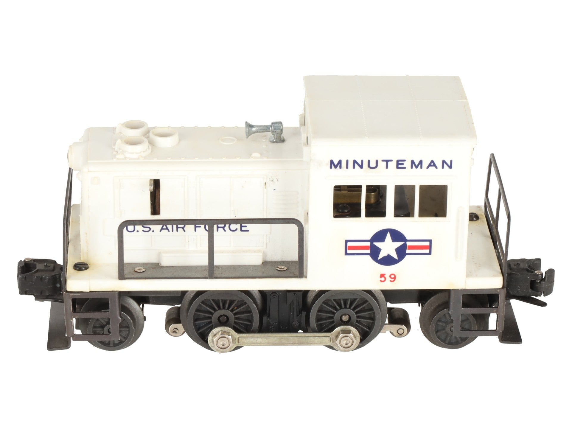 Lionel 59 Vintage O Air Force Minuteman 2-4-2 Gas Turbine Switcher VG