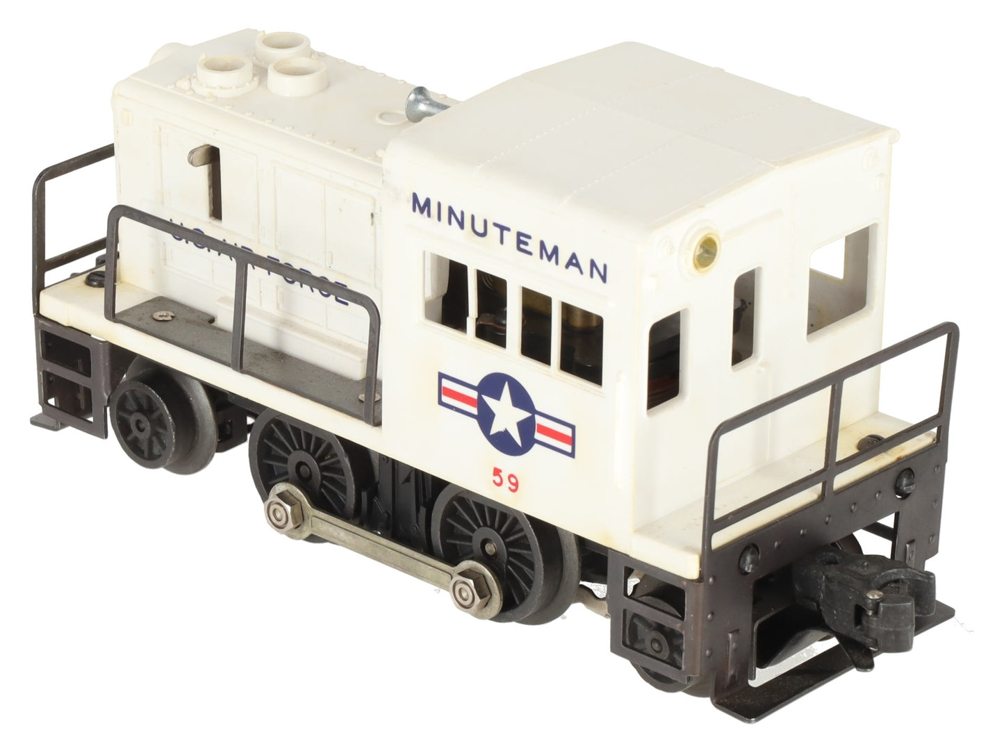 Lionel 59 Vintage O Air Force Minuteman 2-4-2 Gas Turbine Switcher VG