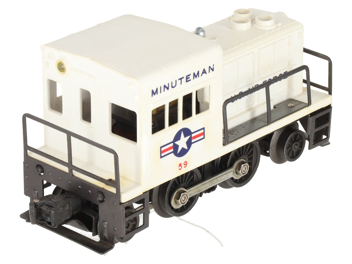 Lionel 59 Vintage O Air Force Minuteman 2-4-2 Gas Turbine Switcher VG