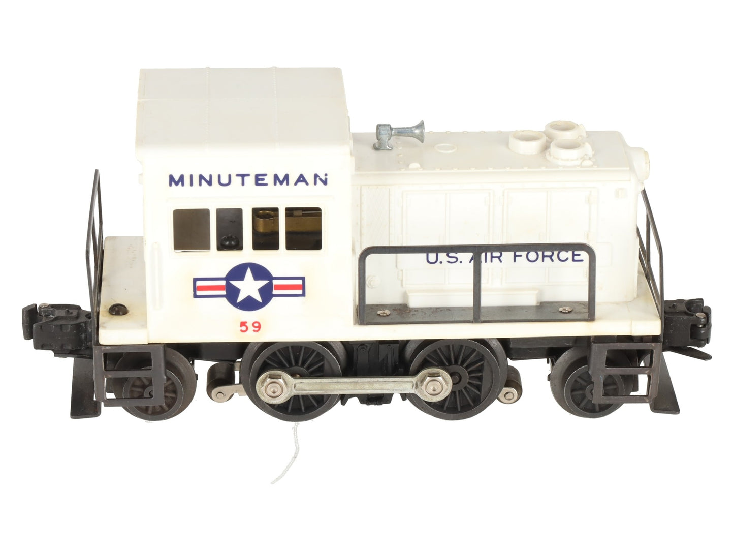 Lionel 59 Vintage O Air Force Minuteman 2-4-2 Gas Turbine Switcher VG