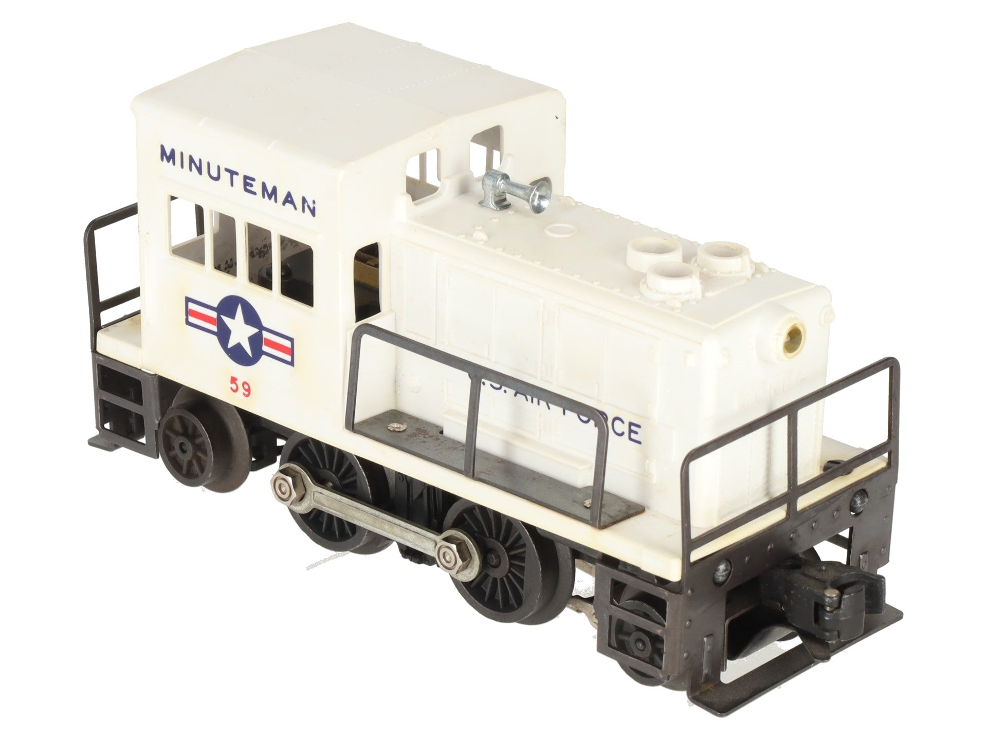 Lionel 59 Vintage O Air Force Minuteman 2-4-2 Gas Turbine Switcher VG