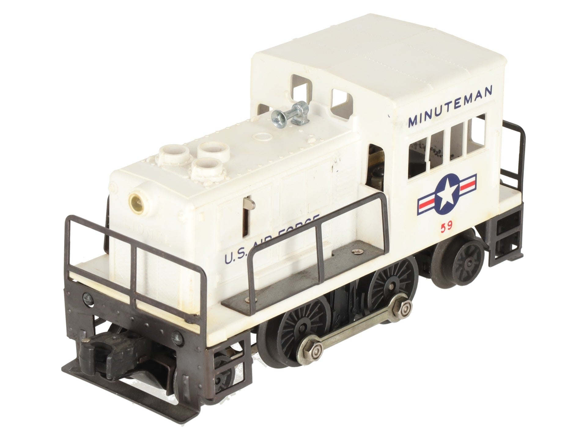 Lionel 59 Vintage O Air Force Minuteman 2-4-2 Gas Turbine Switcher VG