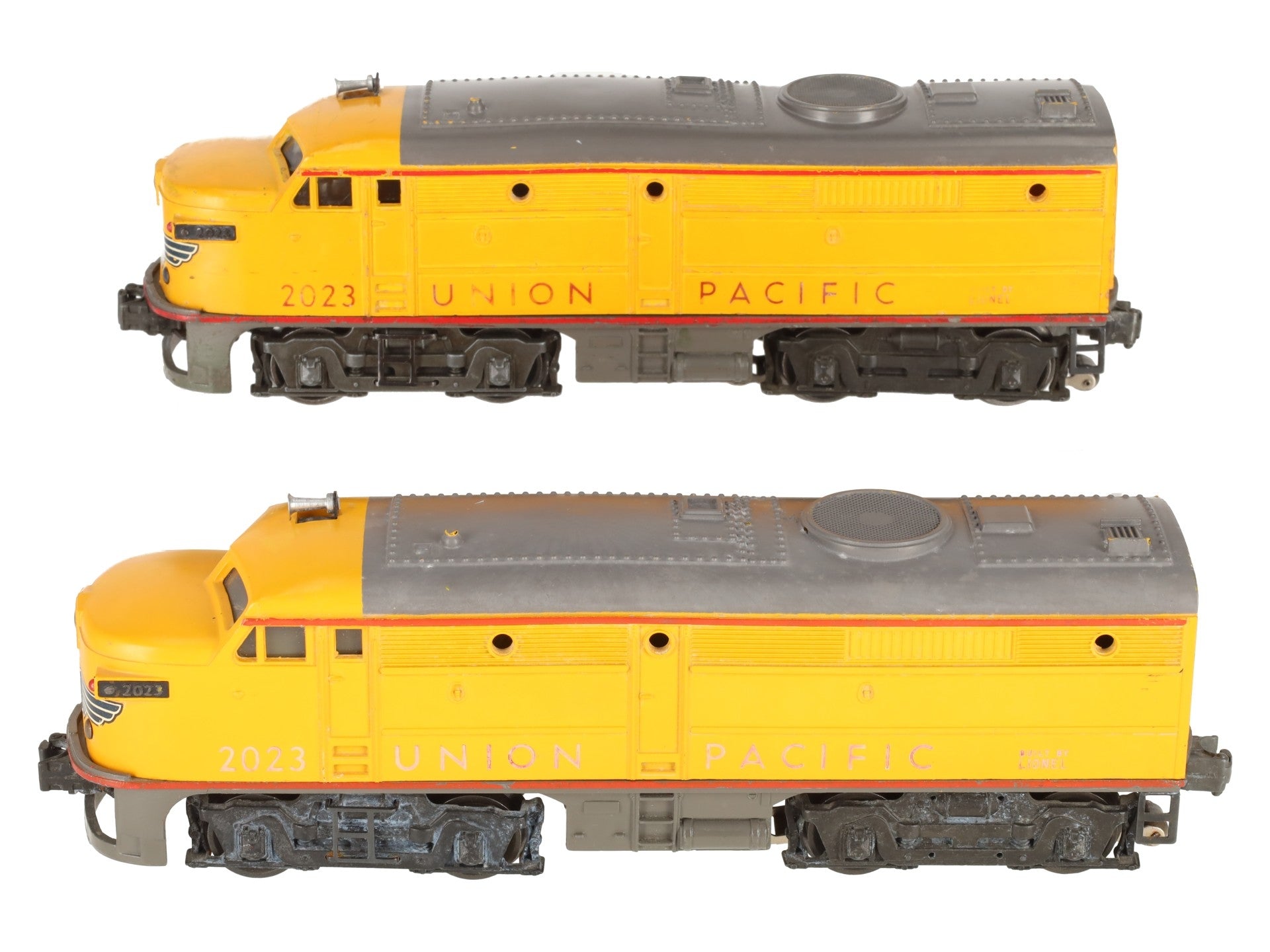 Lionel 2023 Vintage O Union Pacific Alco AA Diesel Locomotive Set VG