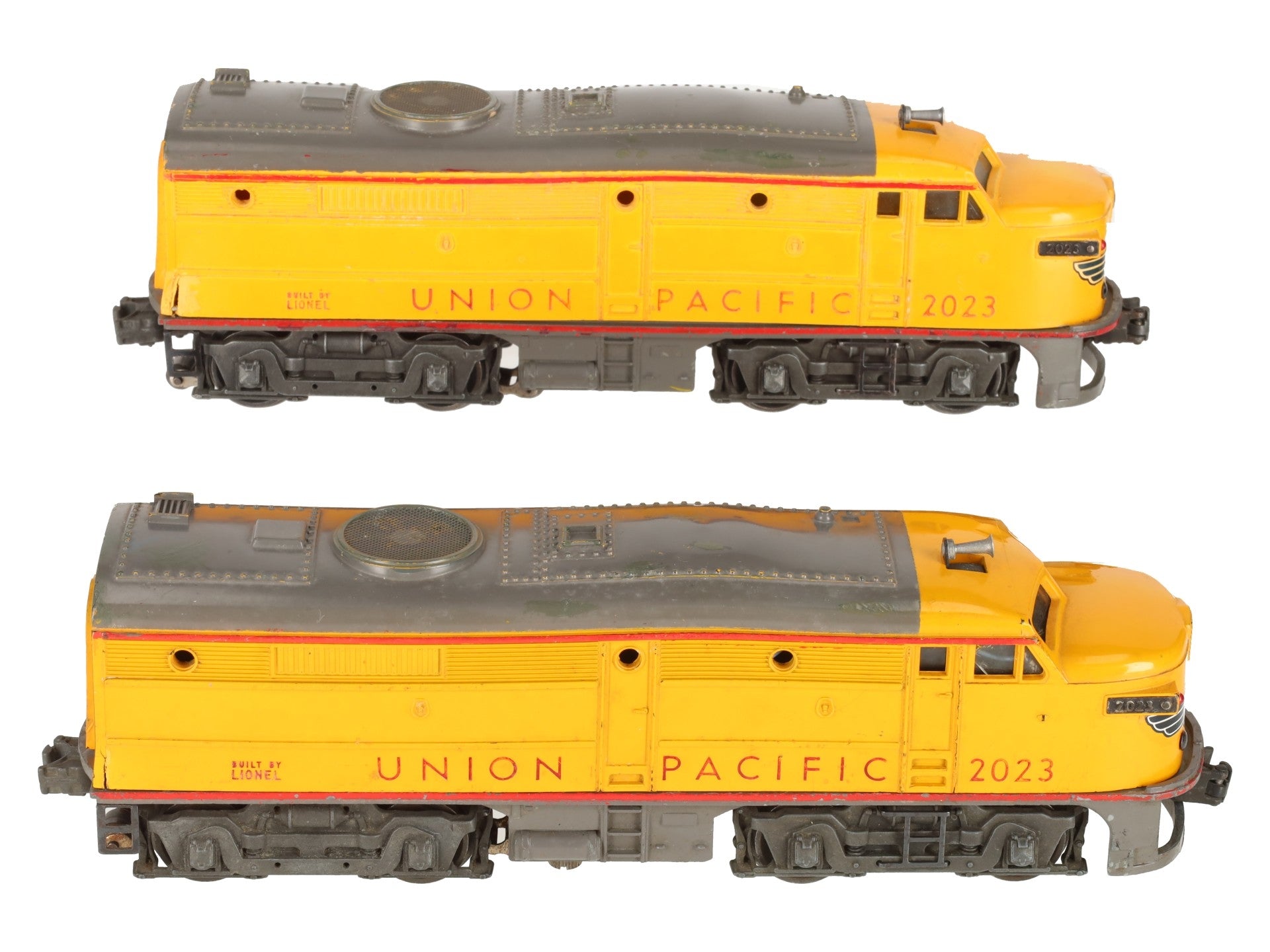 Lionel 2023 Vintage O Union Pacific Alco AA Diesel Locomotive Set VG