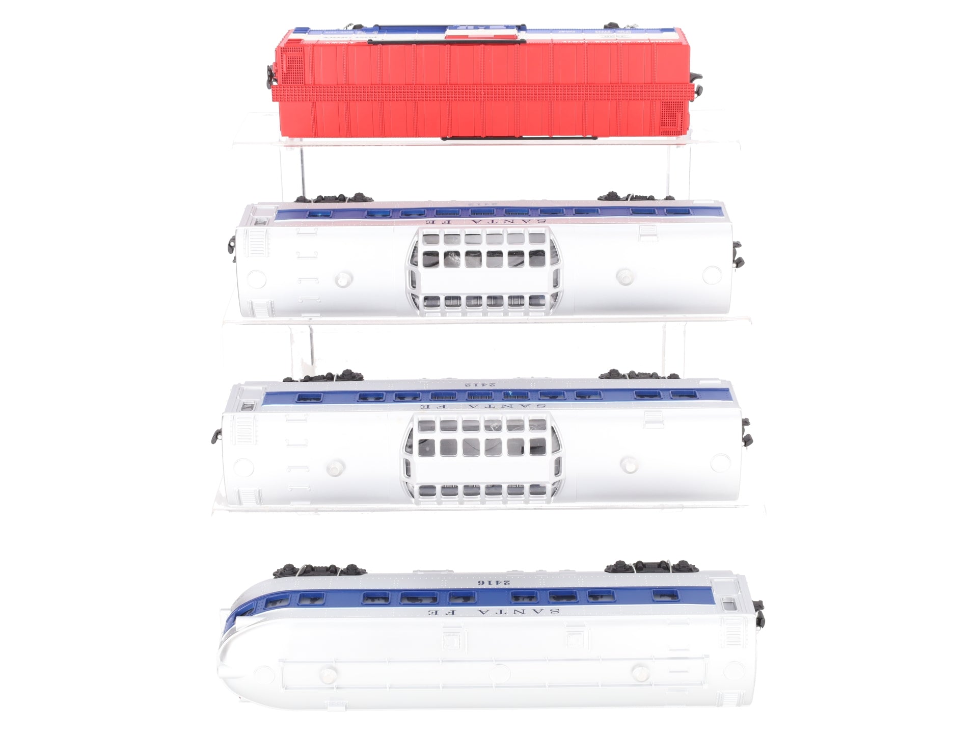 Lionel 6-27767 O Gauge Conventional Classics Santa Fe Passenger Cars (Set of 4) LN/Box