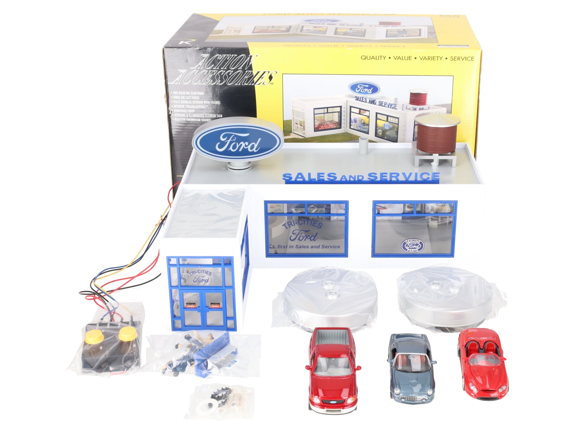 K-Line K-42417 O Built-Up Lighted FORD Auto Showroom LN/Box