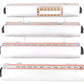 MTH 30-6705 O Santa Fe RailKing 60' Streamlined Passenger Car Set (Set of 4) EX/Box