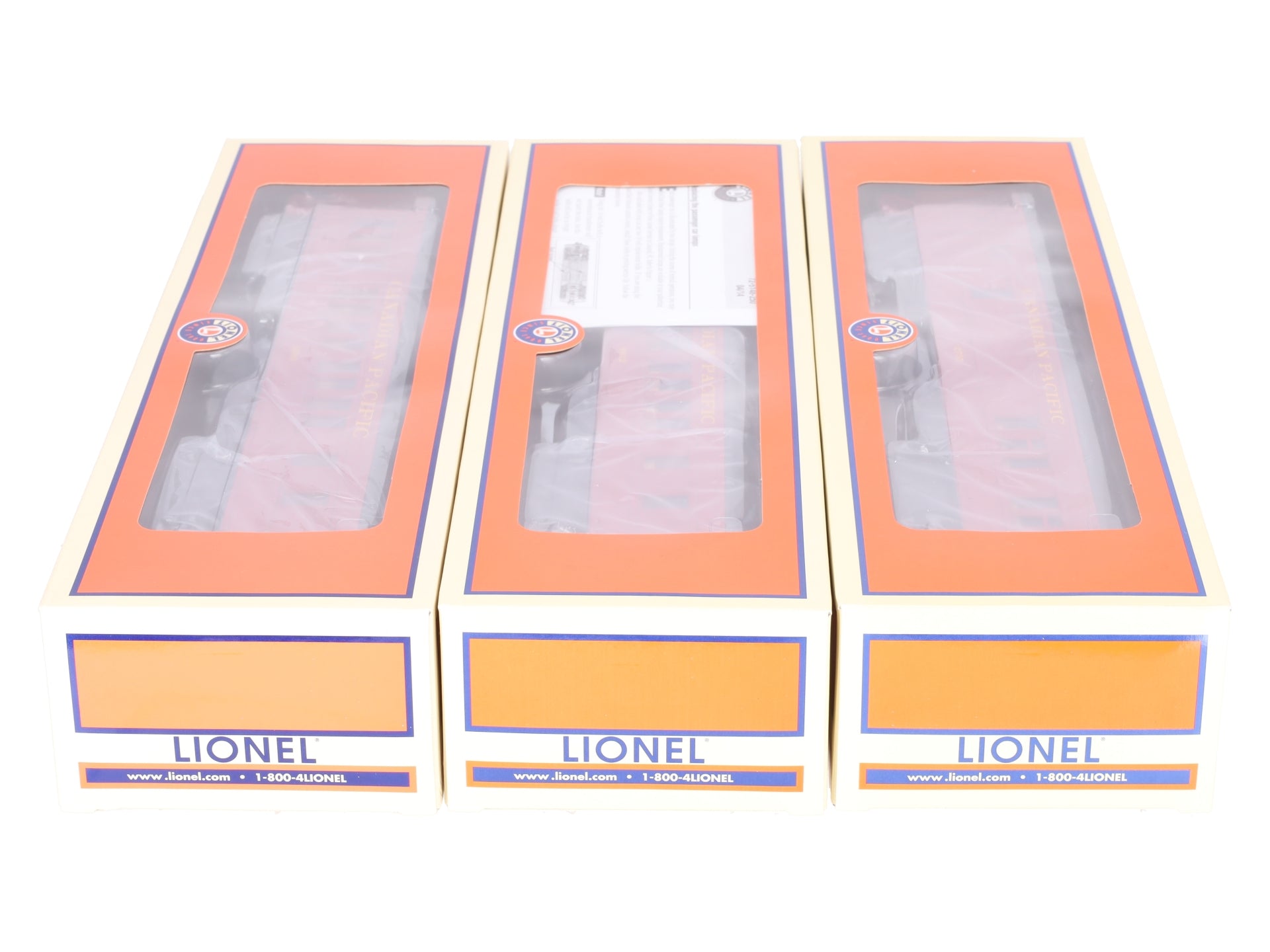 Lionel 6-81744 O CP Baby Madison Combo, Coach, Observation Cars (Set of 3) EX/Box