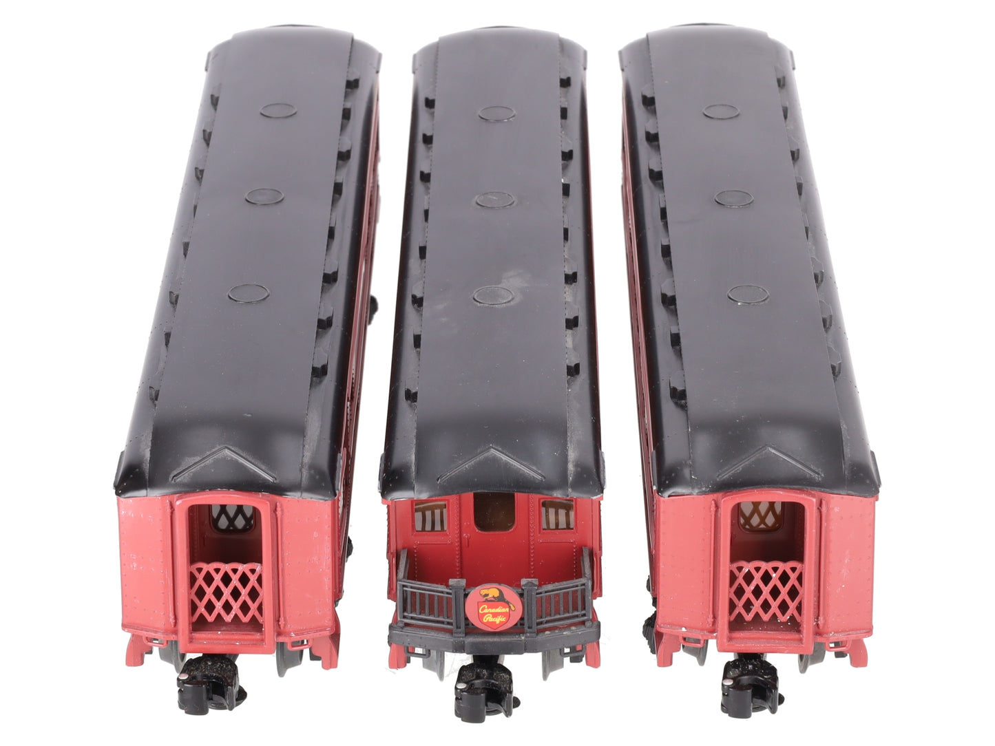 Lionel 6-81744 O CP Baby Madison Combo, Coach, Observation Cars (Set of 3) EX/Box