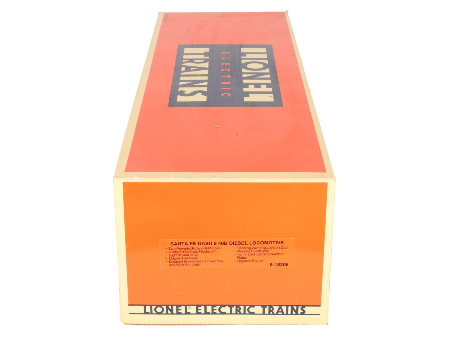Lionel 6-18206 Santa Fe Dash 8 40B Diesel Locomotive #8206 EX/Box