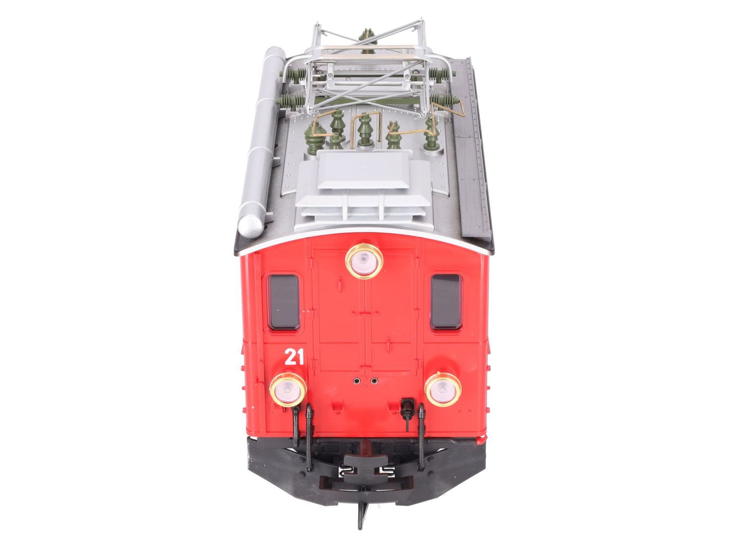 LGB 2046 G Scale RhB Rack Electric Locomotive #21 EX/Box