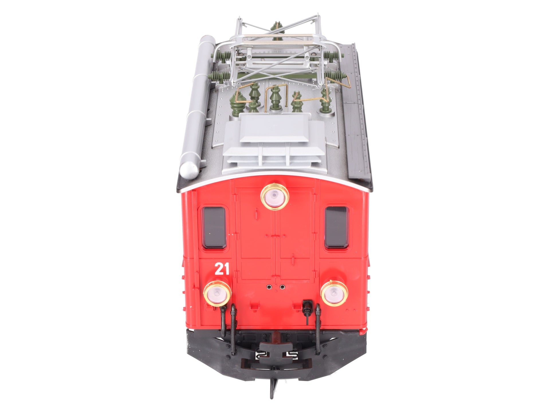 LGB 2046 G Scale RhB Rack Electric Locomotive #21 EX/Box