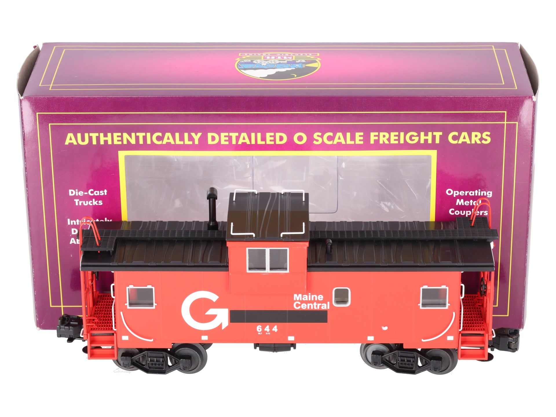 MTH 20-91142 Extended Vision Caboose (Guilford Rail System) LN/Box
