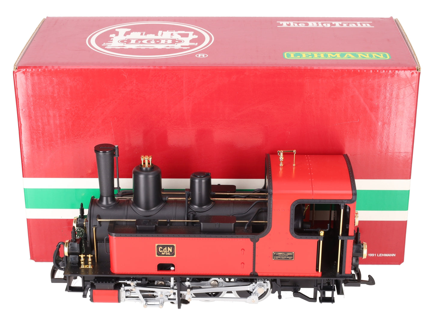 LGB 20790 G Scale Corpet-Louvet C.d.N. No. 36 Steam Locomotive LN/Box