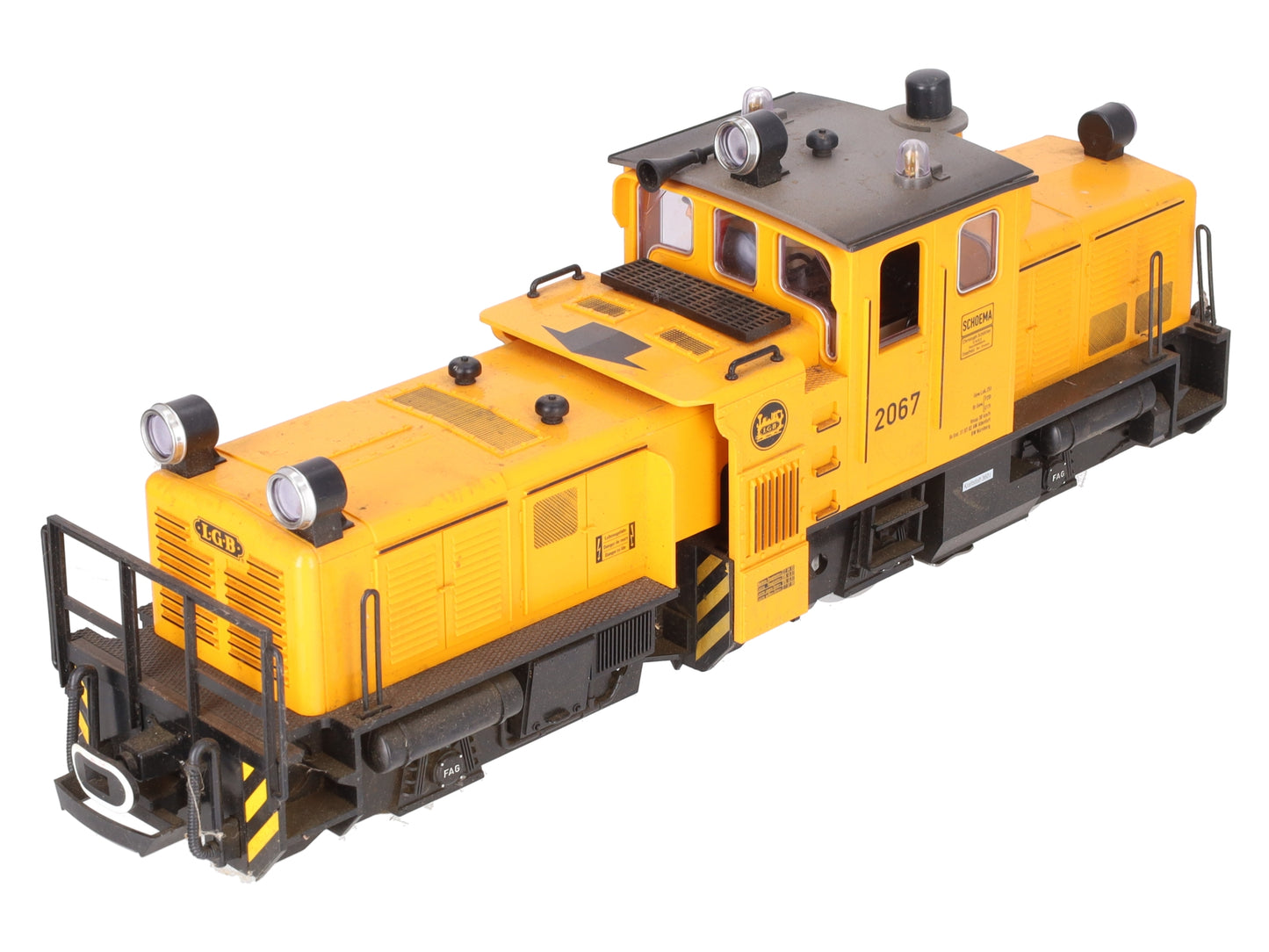 LGB 20670 G Scale Track Cleaning Diesel Locomotive #2067 VG/Box