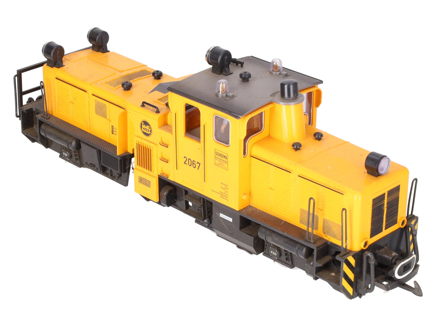 LGB 20670 G Scale Track Cleaning Diesel Locomotive #2067 VG/Box