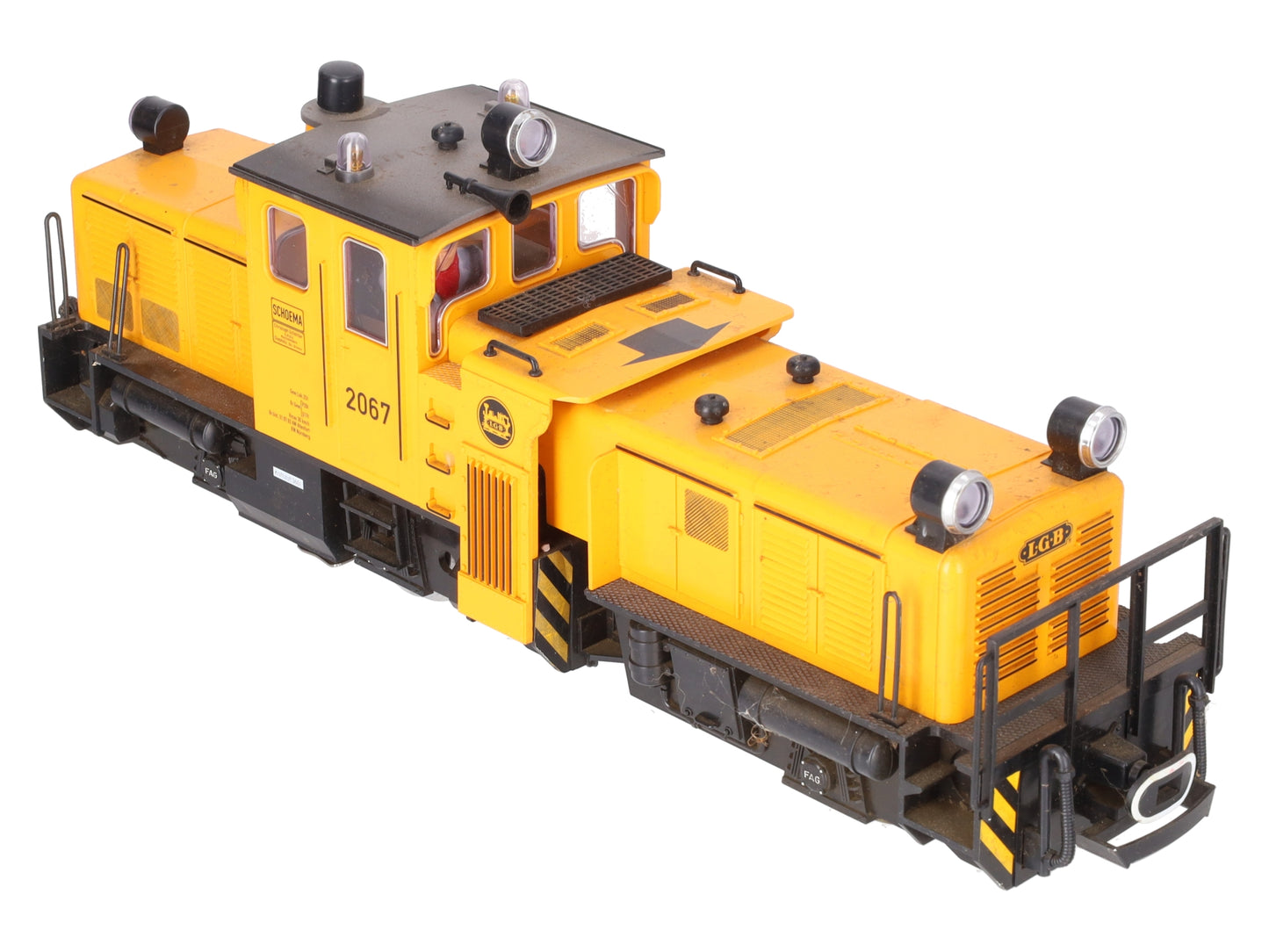 LGB 20670 G Scale Track Cleaning Diesel Locomotive #2067 VG/Box