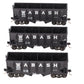 S-Helper 00998 S Scale Wabash 3-Car Hopper Set (Scale Wheels) #1 EX/Box