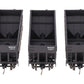S-Helper 00998 S Scale Wabash 3-Car Hopper Set (Scale Wheels) #1 EX/Box
