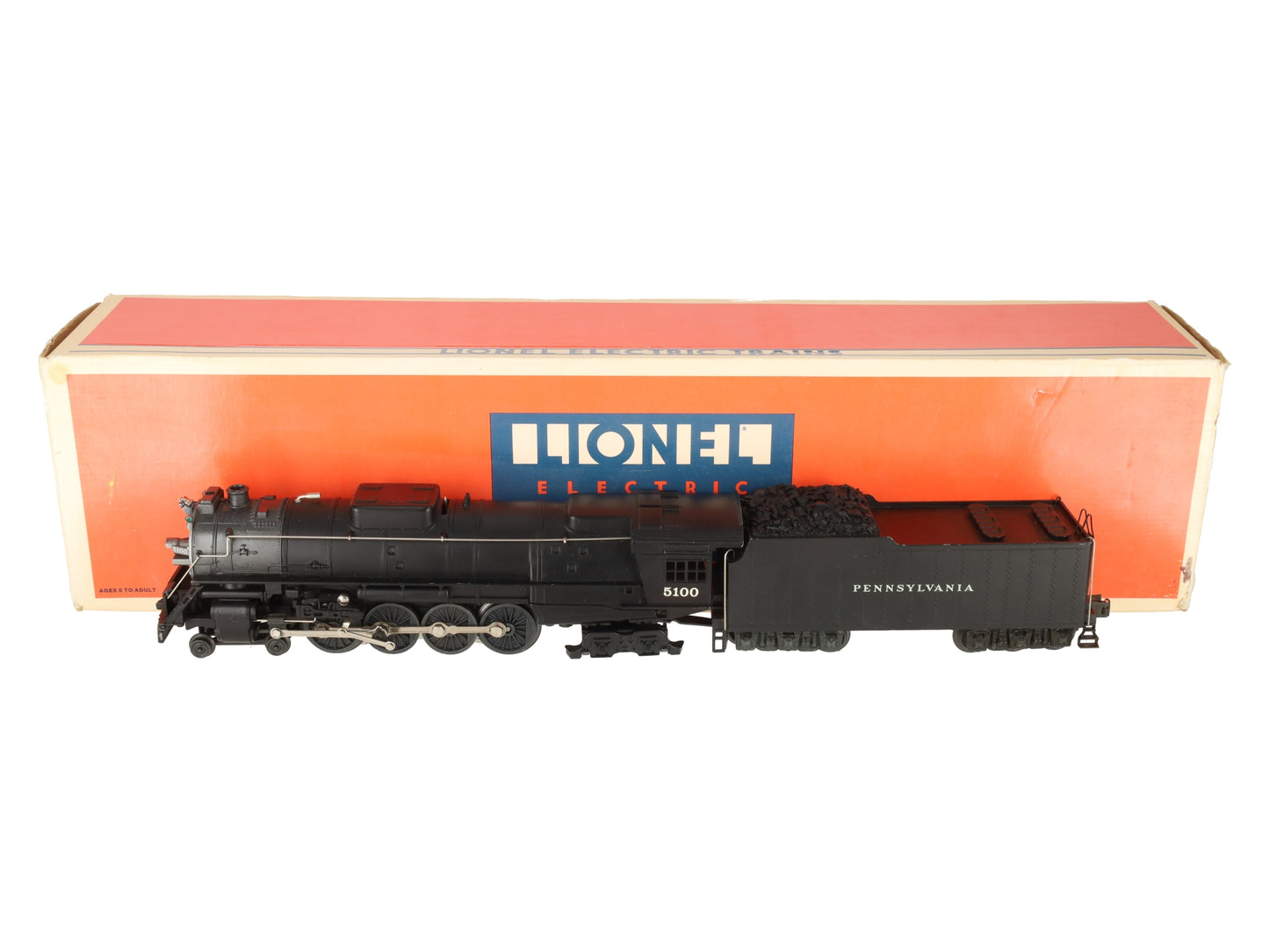 Lionel 6-18001 O Gauge Rock Island 4-8-4 Steam Locomotive & Tender #5100 EX/Box