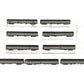Kato 106-100 N New York Central 20th Century Limited Passenger Car (Set of 9) LN/Box