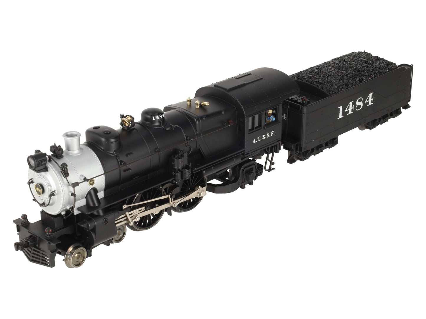 Lionel 6-11117 O AT&SF 4-4-2 Atlantic Steam Locomotive & Tender #1484 EX/Box