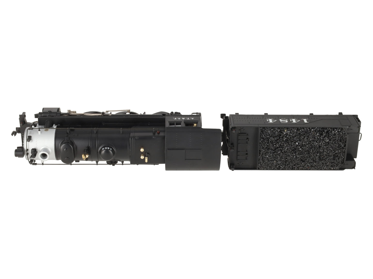 Lionel 6-11117 O AT&SF 4-4-2 Atlantic Steam Locomotive & Tender #1484 EX/Box