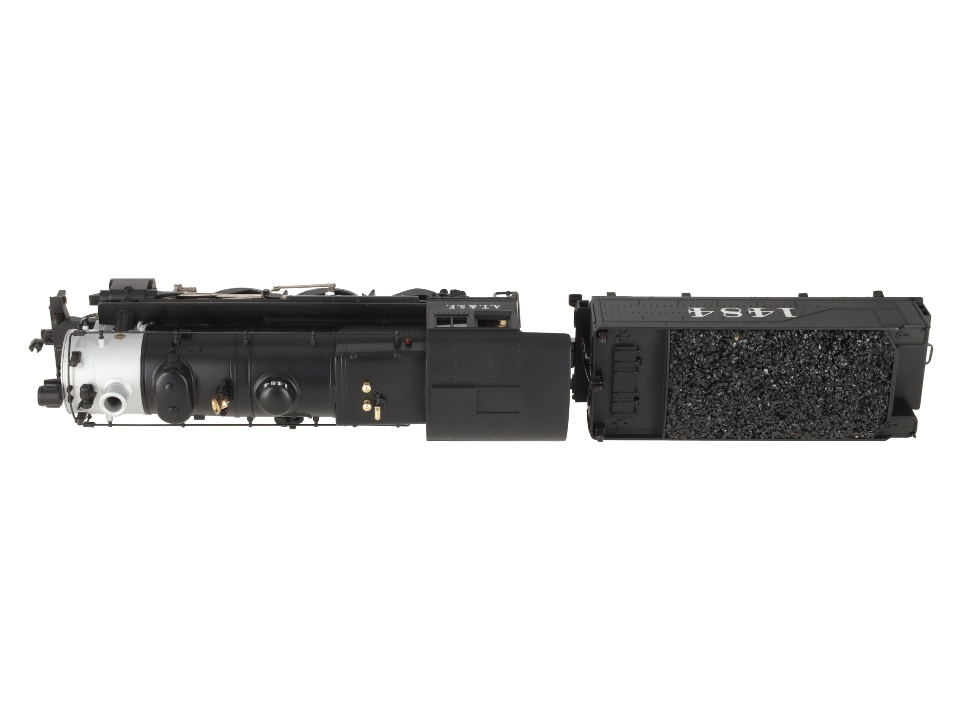 Lionel 6-11117 O AT&SF 4-4-2 Atlantic Steam Locomotive & Tender #1484 EX/Box