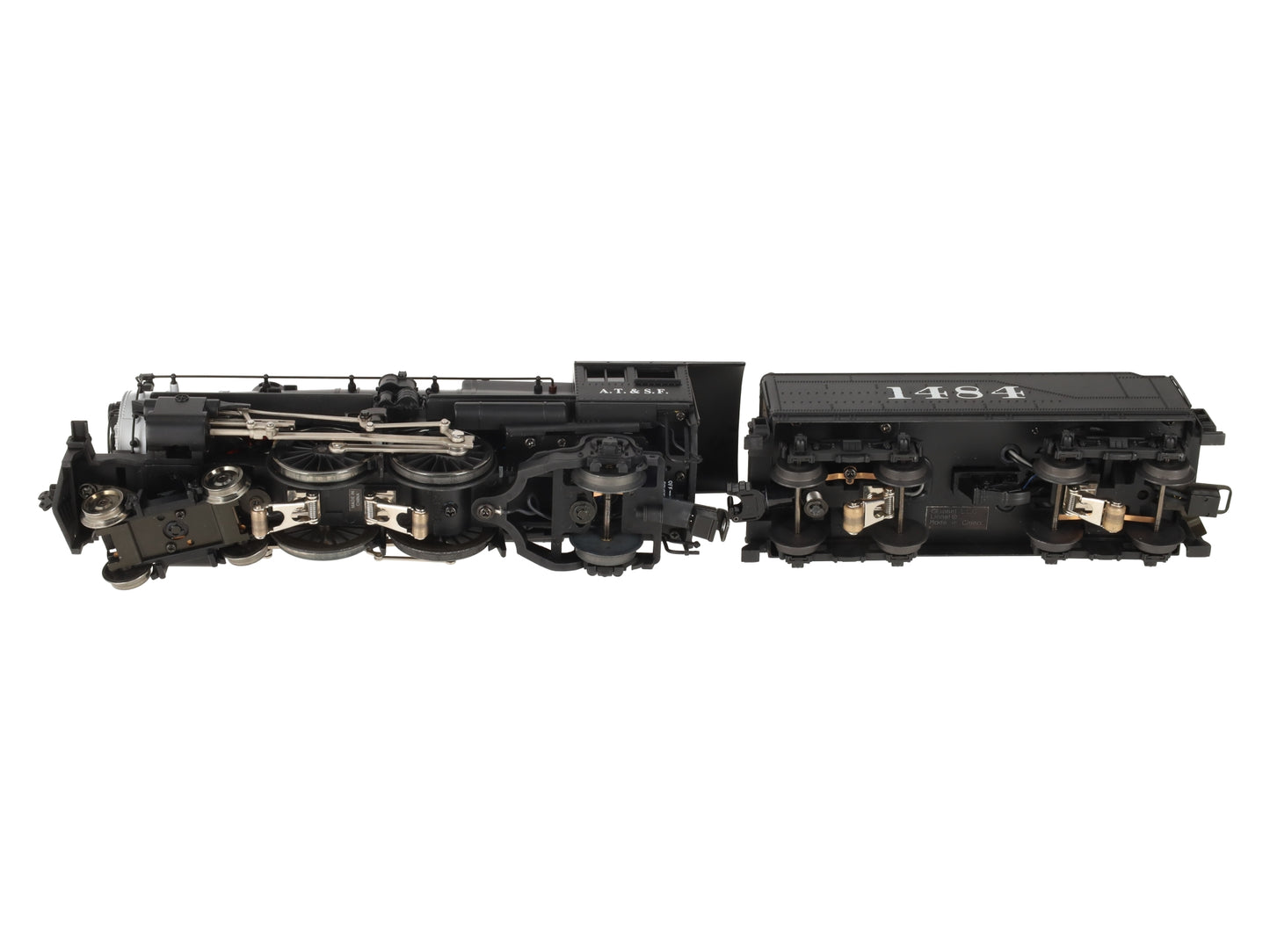 Lionel 6-11117 O AT&SF 4-4-2 Atlantic Steam Locomotive & Tender #1484 EX/Box